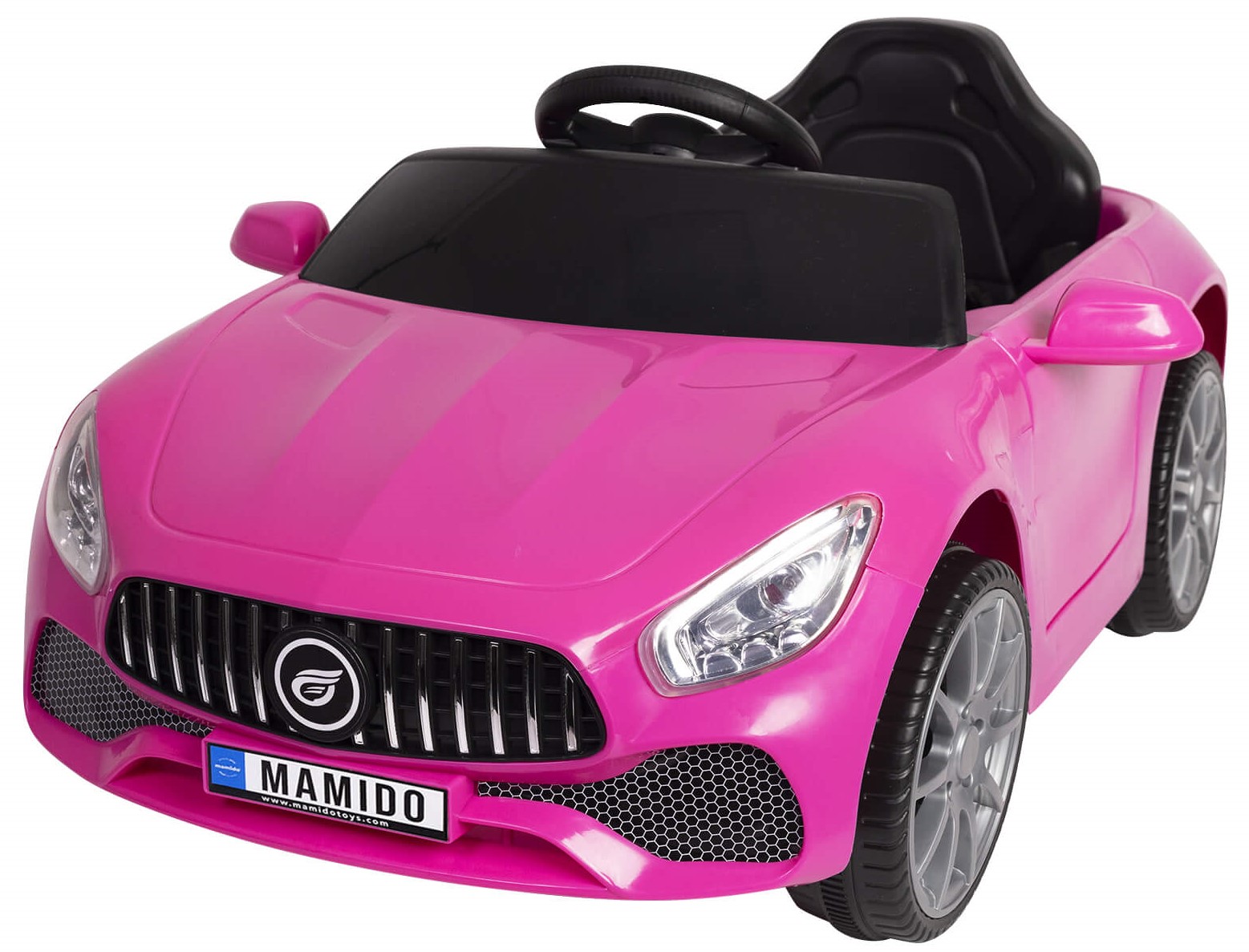 Elektrické autíčko Cabrio Fast Wing růžové | EVA kola | 2