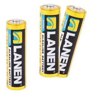 Tužková Baterie AA Alkalická - 3 kusy