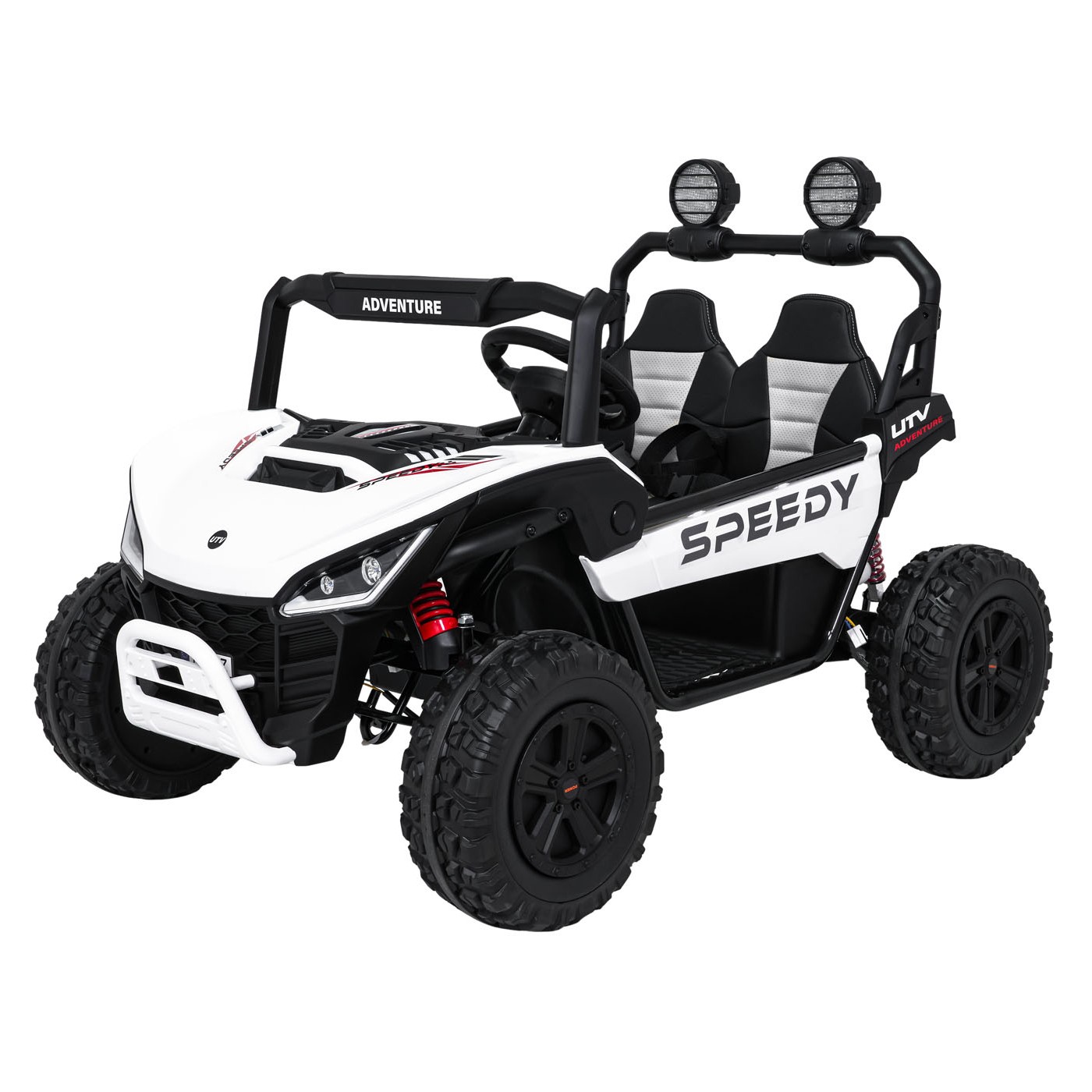 Dětské elektrické autíčko Buggy SPEEDY 4x200W 24V bílé