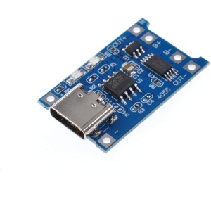 TP4056 USB-C nabíječka Li-Ion baterií s ochranou