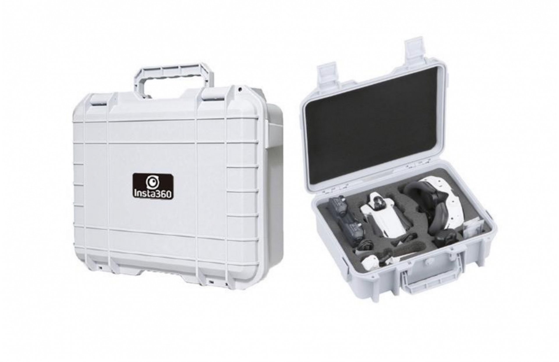 Bílé protivýbuchové pouzdro s ramenním popruhem pro dron Antigravity A1 1INST966