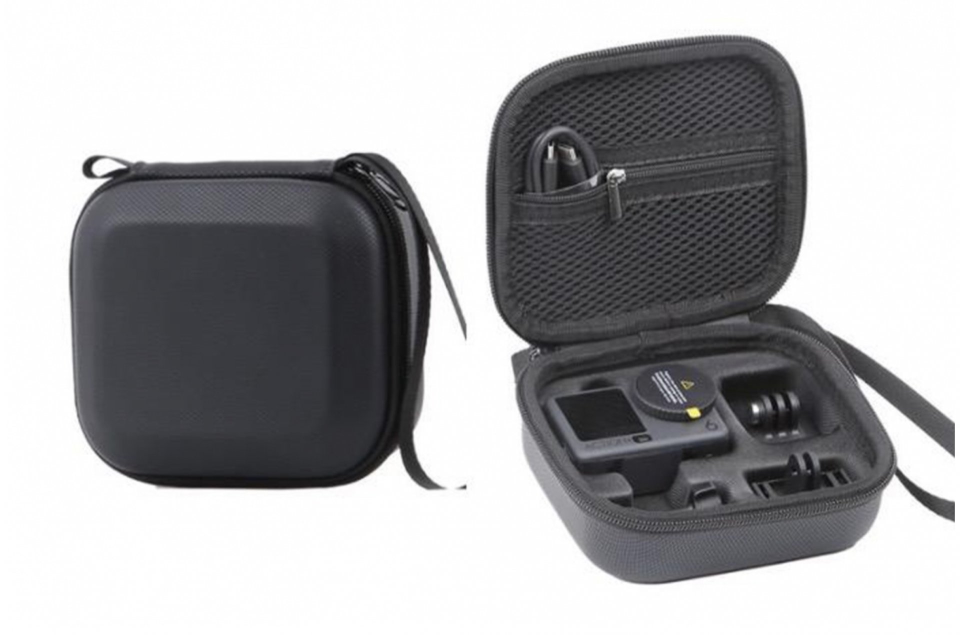 Černé PU pouzdro pro akční kameru DJI Osmo Action 6 1DJ8320