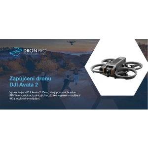 Dárkový poukaz na zapůjčení dronu DJI Avata 2