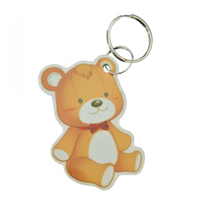 RFID čipový přívěsek na klíče 125KHz - Medvídek