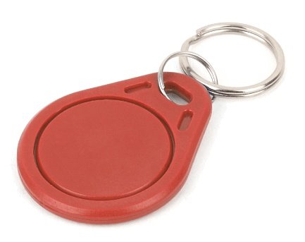 RFID čip s číslem 125 KHz - Červený