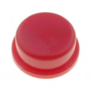 Knoflík pro mikrospínač - Červený