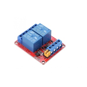 Modul relé DC 12V - 2 kanály s úrovňovým spínačem