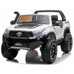 Dětské elektrické autíčko Toyota Hilux 4x4 bílé