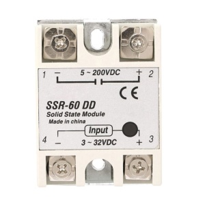 Relé SSR Solid State SSR-60DD 60VDC