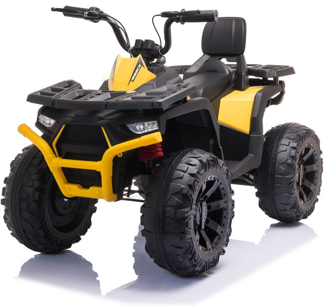 Dětská elektrická čtyřkolka SpeedPro žlutá