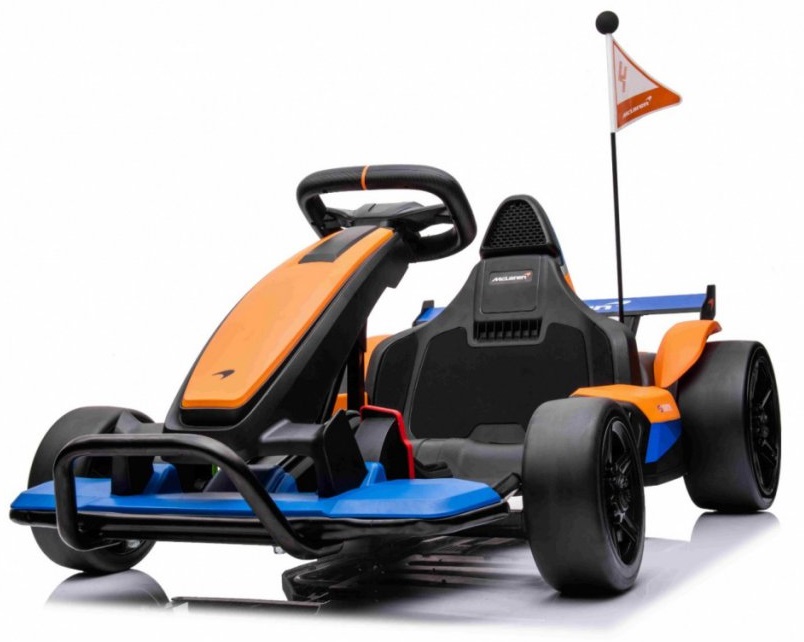 Dětská elektrická motokára McLaren Drift oranžová