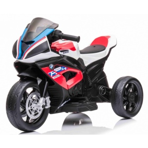 Dětská elektrická motorka BMW HP4 červená