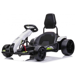 Dětská elektrická motokára Fast 3 Drift bílá