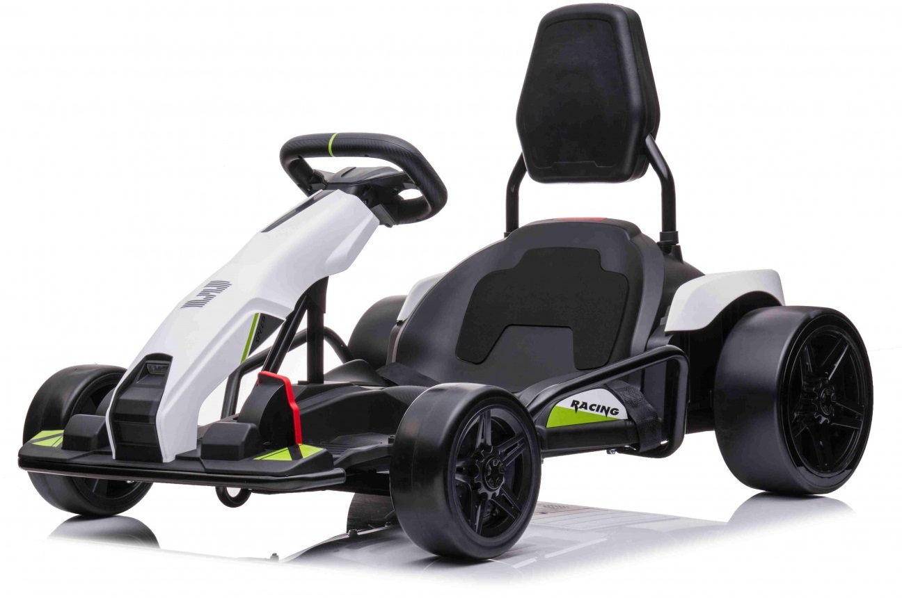 Dětská elektrická motokára Fast 3 Drift bílá