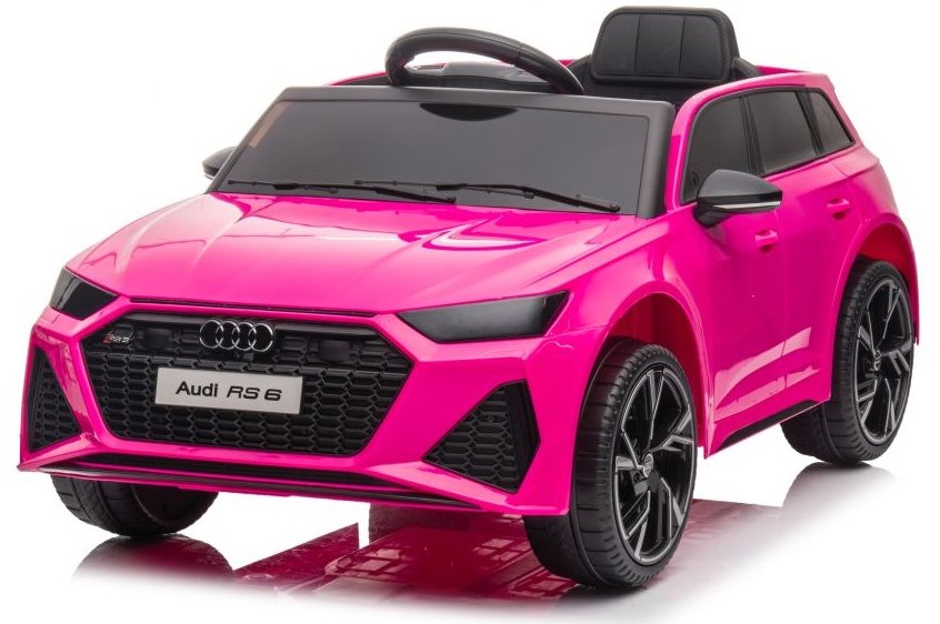 Elektrické autíčko Audi RS6 růžové