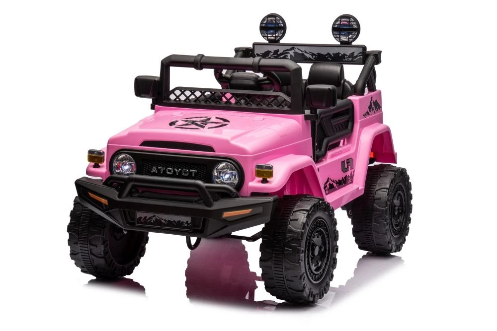 Elektrické autíčko Toyota FJ Cruiser 4x4 180W růžové