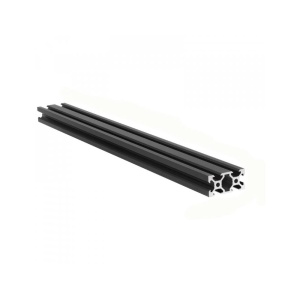 Hliníkový profil 20x40 černý - 500mm