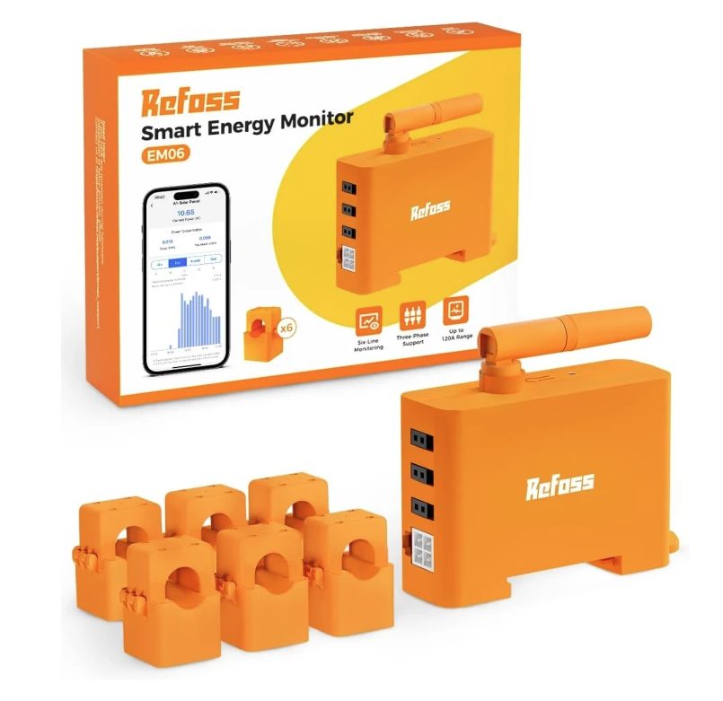 WiFi chytrý měřič energie Refoss - MQTT