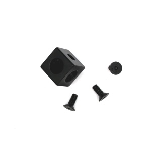 Kostka pro hliníkové profily 20x20 - rohový pravoúhlý spoj