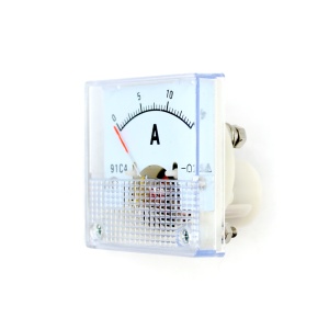 Panelový ručičkový ampérmetr 91C4 - 0 až 15A DC