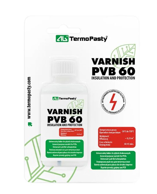 PVB 60 lak na plošné spoje - 50 ml