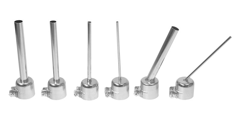 Sada 6 trysek pro pájení a svařování plastů