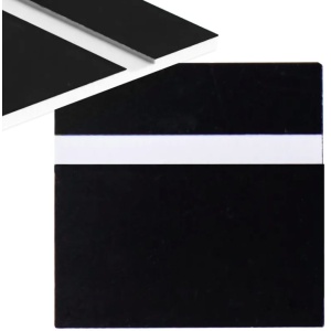 Gravírovací laminát 300 x 200 x 1,3 mm - Černý, bílý