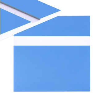 Gravírovací laminát 300 x 200 x 1,3 mm - Modrý, bílý