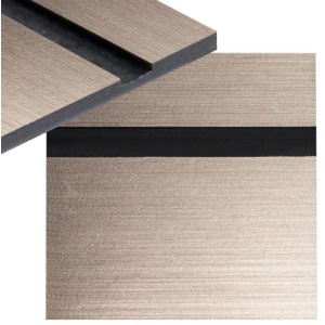 Gravírovací laminát 300 x 200 x 1,3 mm - Měděný, černý