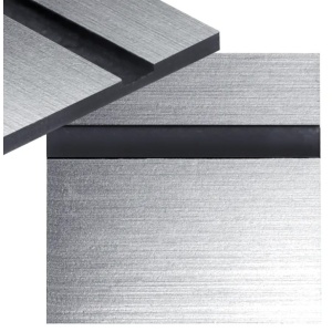 Gravírovací laminát 300 x 200 x 1,3 mm - Stříbrný, černý