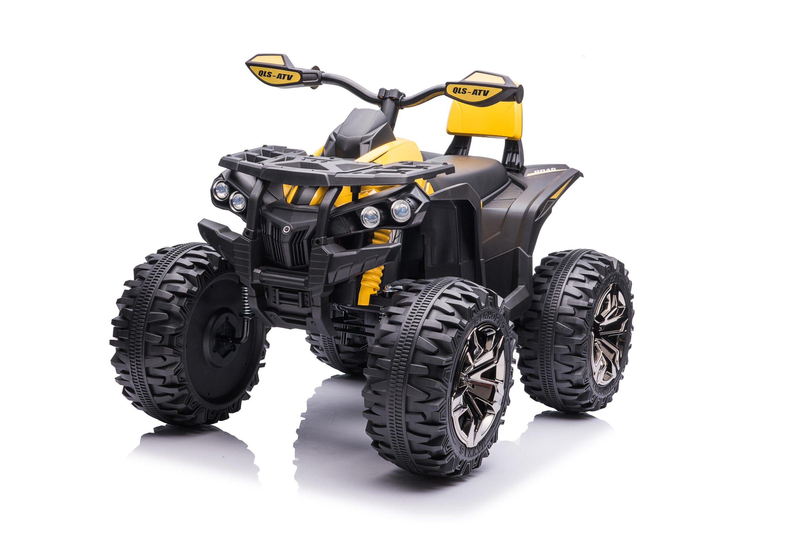 Dětská elektrická čtyřkolka ATV Power 12V 14Ah 4x4 žlutá