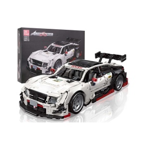 Stavebnice sportovní auto 2489 dílů bílé