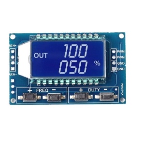 PWM generátor signálu s LCD displejem - Nastavitelný