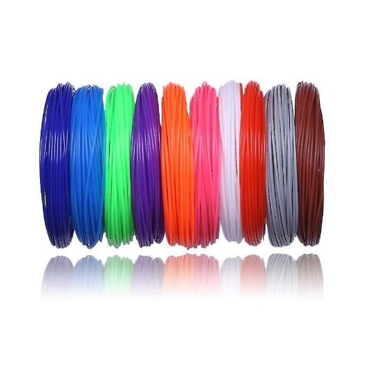 Sada barevných 10 filamentů pro 3D pero - 10 metrů