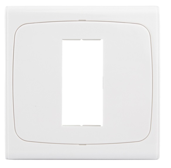 Rámeček s adaptérem pro obdélníkové konektory