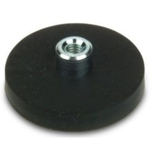 Pogumovaný magnetický úchyt s vnitřním závitem - 43 mm M4