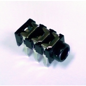 Zásuvka 3,5 mm 5Pin stereo pro sluchátka