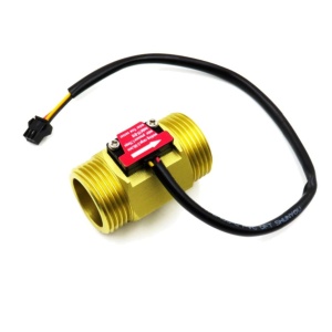 Mosazný průtokoměr YF-B10 1" DN25 2-50L/min 5 - 15V