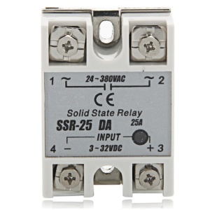 Solid State Relé SSR-25DA 380V