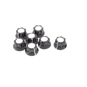 Knoflík na potenciometr s horním otočným ovladačem pro otvor na hřídel - 6 mm