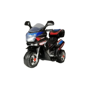 Dětská elektrická motorka černá