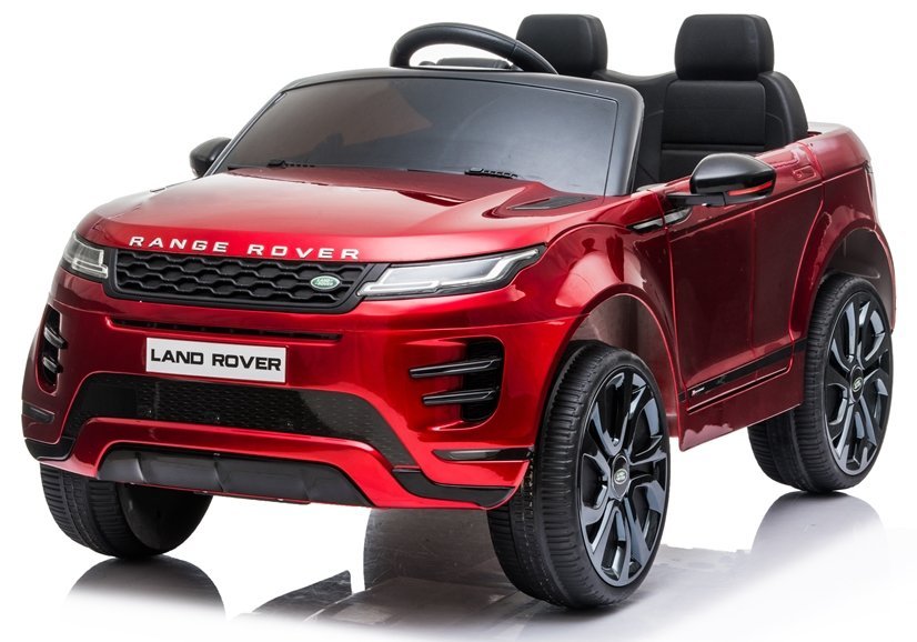 Elektrické autíčko Range Rover Evoque lakované červené