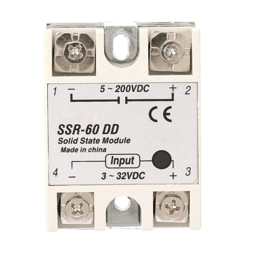 Relé SSR Solid State SSR-60DD 60VDC