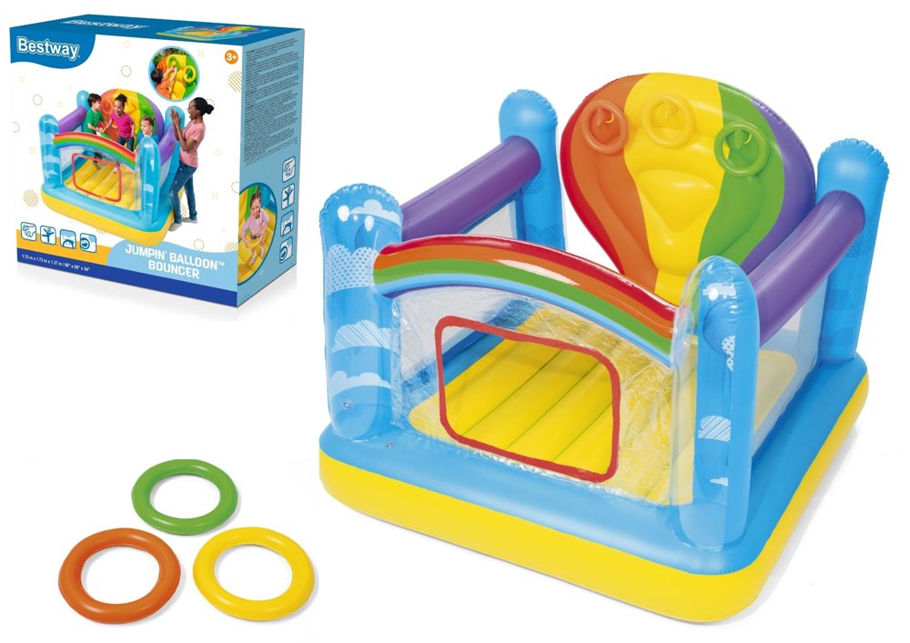 Bestway Dětský nafukovací skákací hrad Bestway duha