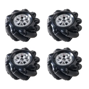 Robotická Mecanum kola 60 mm – sada 4 všesměrných kol