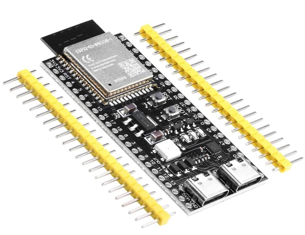 ESP32-S3 N16R8 – vývojový modul s WiFi a BLE 5.0 (nespájený