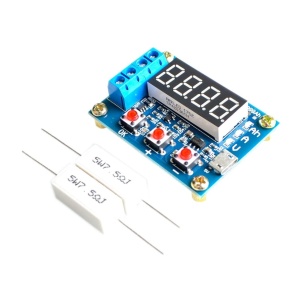 ZB2L3 – tester kapacity Li-ion baterií včetně 2× výkonového rezistoru 5W 7.5Ω