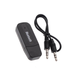Bezdrátový bluetooth audio adaptér pro reproduktory - Černý