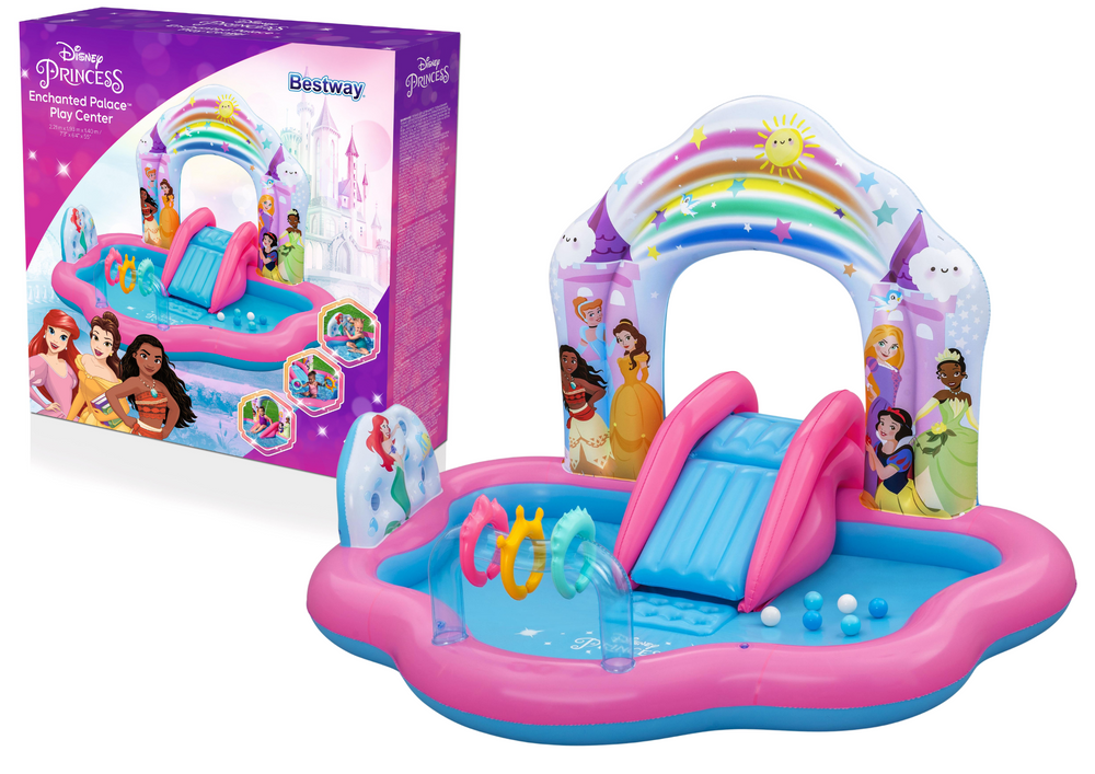 Nafukovací vodní hřiště Disney 221 x 193 x 140 cm Bestway 9103Y