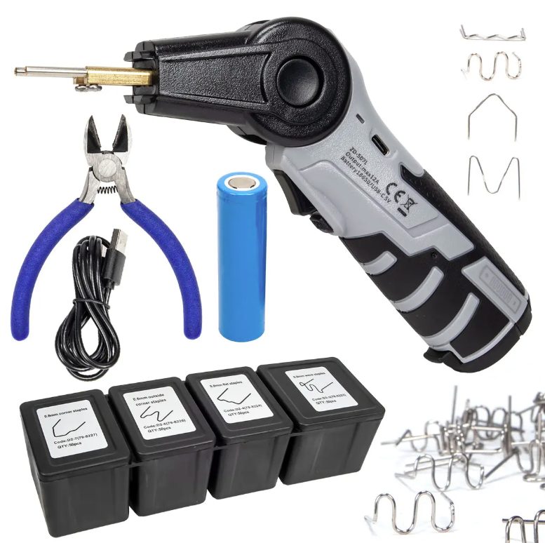 Svářečka plastů s rotační hlavou ZD-507L + sponky